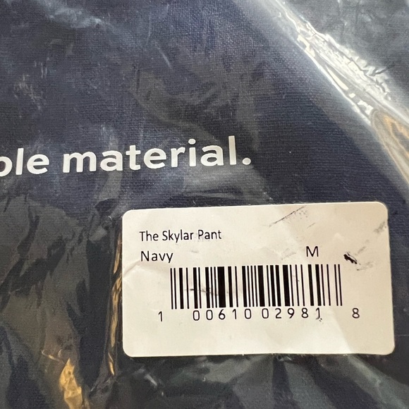 Hill House Home Skylar Pant Navy Linen NWT - Picture 6 of 6